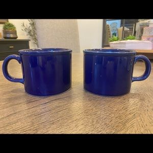 Set (2) Stoneware mugs